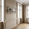 ai-miljoe-1-feira-hattehylde-i-sandfarvet-st-l-fra-house-nordic-45x15x25-cm-175354 Feira Hattehylde i Sandfarvet Stål Fra House Nordic | 45x15x25 cm - Billede 1