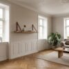 ai-miljoe-1-forno-tr-hylde-med-brune-l-derstropper-fra-house-nordic-80x20-161825 Forno træhylde med brune læderstropper fra House Nordic | 80x20 - Billede 1