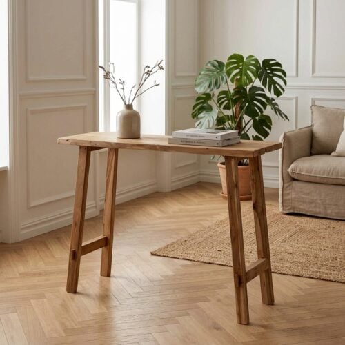 Girona Konsolbord i Massiv teaktræ fra House Nordic | H80 x30 x90 cm - Billede 1