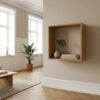 ai-miljoe-1-lattoon-v-ghylde-i-100-massiv-egetr-fra-house-nordic-b30xl18xh30-cm-206926 Lattoon Væghylde i 100% Massiv Egetræ fra House Nordic | B30xL18xH30 cm - Billede 1