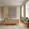 ai-miljoe-1-lipari-l-rredsprint-i-sort-beige-fra-house-nordic-60x90-cm-no-3-175228 Lipari Lærredsprint i Sort/beige Fra House Nordic | 60x90 cm - No.3 - Billede 1