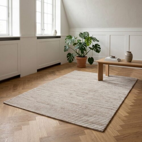Mango Tæppe i uld og bomuld fra House Nordic | 200x300 cm - Billede 1