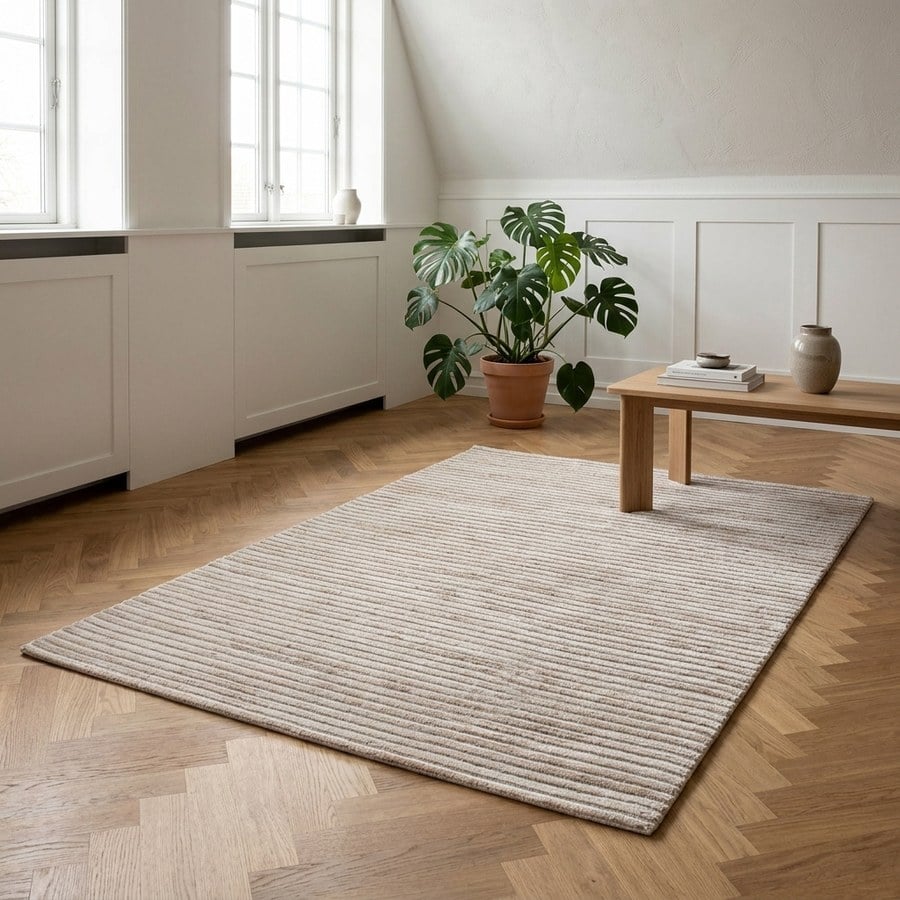 ai-miljoe-1-mango-t-ppe-i-uld-og-bomuld-fra-house-nordic-200x300-cm-163170 Mango Tæppe i uld og bomuld fra House Nordic | 200x300 cm - Billede 1