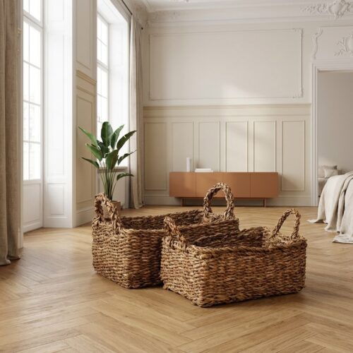 Morella Kurve i Natur Fra House Nordic | Søgræs - 28/32x20/23x11/13 cm - Sæt af 2 - Billede 1