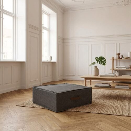 Noto Opbevarings Boks i Mørkegrå fra House Nordic | 47x56x18cm - Billede 1