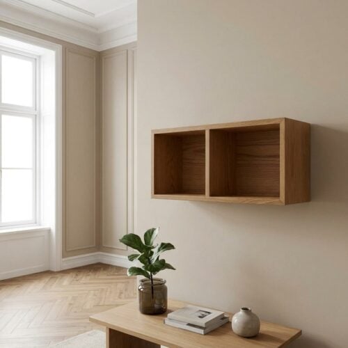 Oshawa Væghylde i Egfiner og MDF fra House Nordic | L71xB20xH30cm - Billede 1