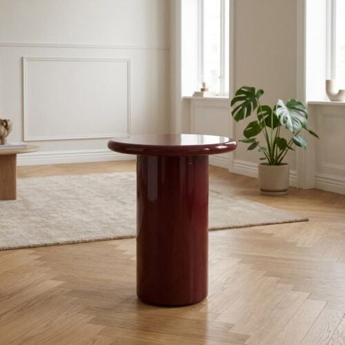 Otago Hjørnebord i Bordeaux fra House Nordic | Ø45xH50cm - Billede 1