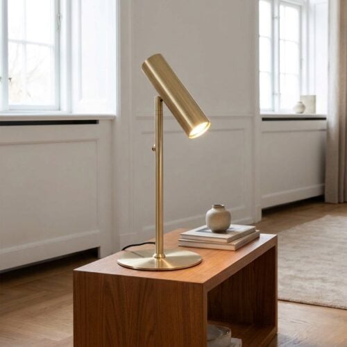 Paris Bordlampe i Stål og Messing Fra House Nordic - Billede 1