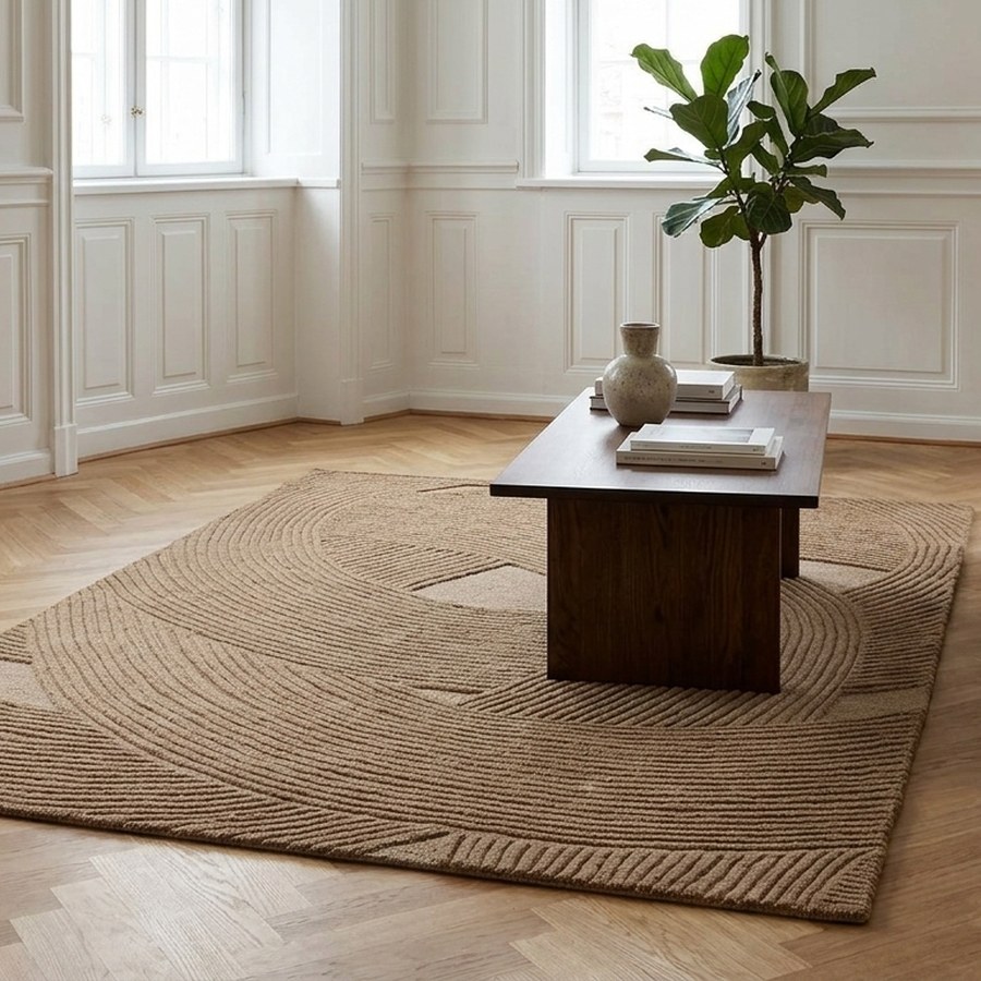 Pune Tæppe i Brun fra House Nordic | 160x230cm - Billede 1