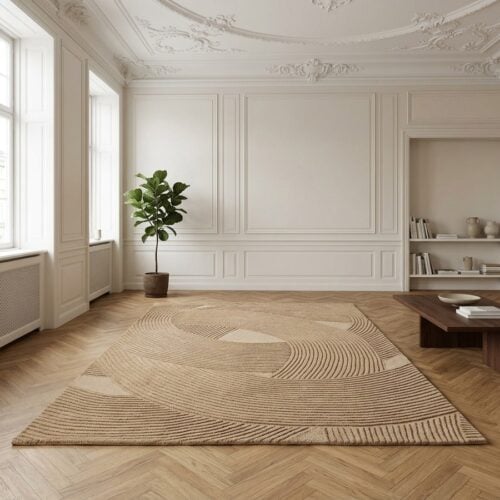 Pune T&aelig;ppe i Natur fra House Nordic | 200x300cm - Billede 1