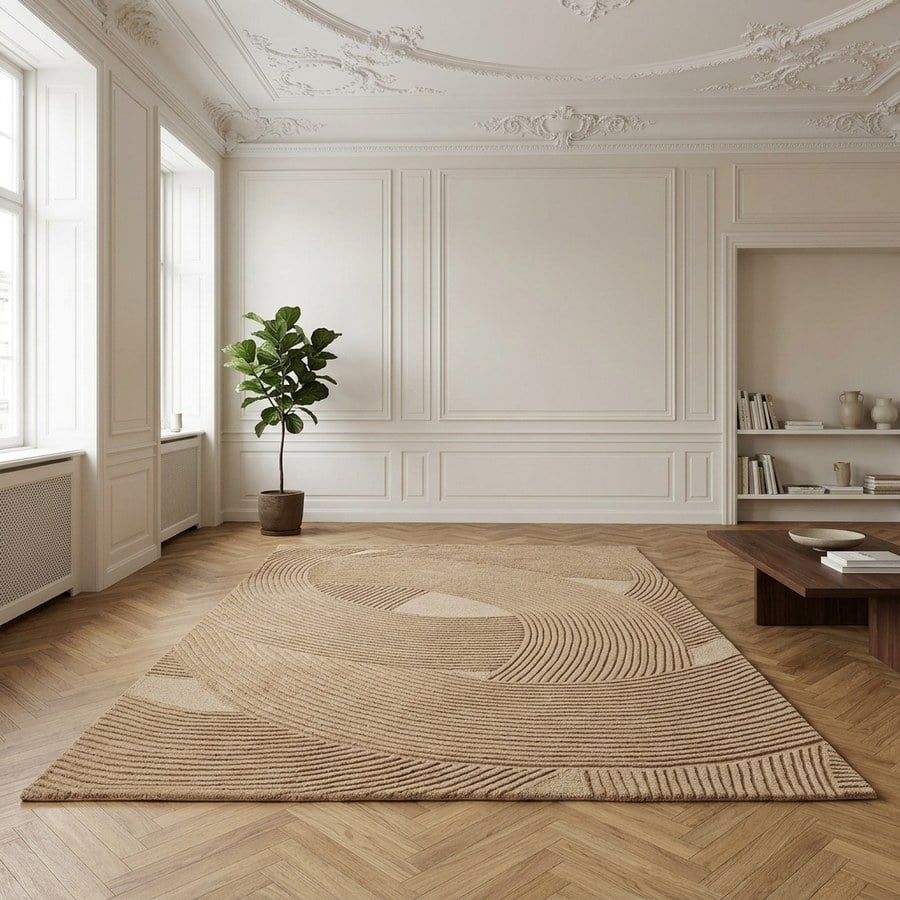 ai-miljoe-1-pune-t-ppe-i-natur-fra-house-nordic-200x300cm-222676 Pune Tæppe i Natur fra House Nordic | 200x300cm - Billede 1
