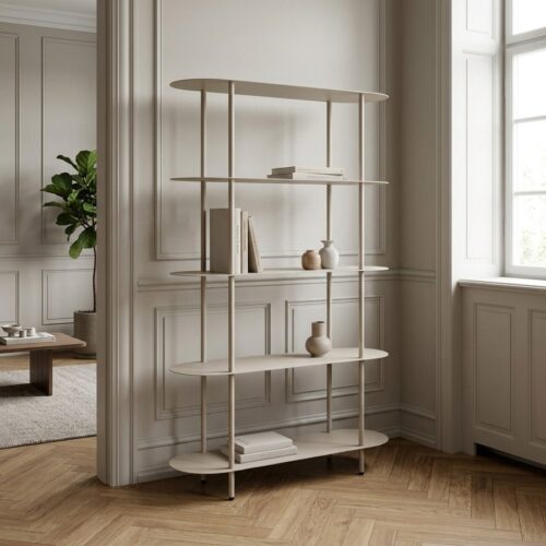 Rieti Reol i Sand fra House Nordic | 31x90x150cm - Billede 1