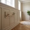 ai-miljoe-1-rocca-v-ghylde-med-knager-i-beige-mdf-fra-house-nordic-l12xb50xh16cm-218149 Rocca Væghylde med Knager i Beige MDF fra House Nordic | L12xB50xH16cm - Billede 1