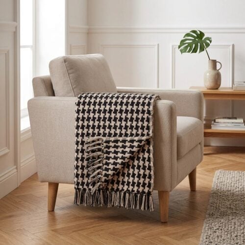 Side plaid i fra House Nordic | 180x130 cm - Billede 1