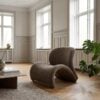 ai-miljoe-1-sofia-loungestol-i-brun-fra-house-nordic-76x83x72cm-222452 Sofia Loungestol i Brun fra House Nordic | 76x83x72cm - Billede 1