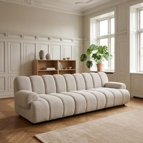 Taza 3,5 personers Modulsofa Sand fra House Nordic | 95x275x77cm - Billede 1