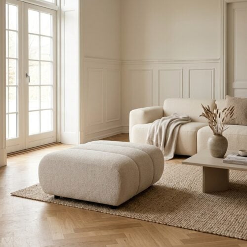 Taza Puf Modul i Sand fra House Nordic | 84x89x40cm - Billede 1