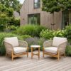 ai-miljoe-1-terracina-havem-bels-t-med-ben-i-massiv-akacietr-hvid-bordplade-inkl-beige-hynder-fra-house-nordic-bord-2-loungestole-194672 Terracina Havemøbelsæt med Ben i Massiv Akacietræ & Hvid Bordplade inkl. Beige Hynder fra House Nordic | bord + 2 Loungestole - Billede 1
