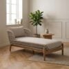 Terracina Solseng i Massiv Akacietræ inkl. Beige Hynder og flet fra House Nordic | L190xB87xH72,6cm - Billede 1