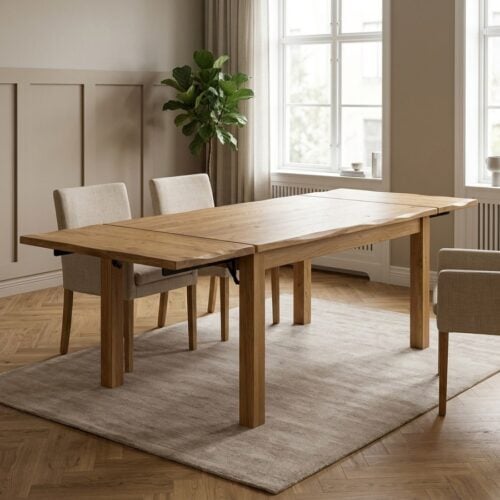 Toulon Till&aelig;gsplader (2 stk) i 100% Massiv Egetr&aelig; Natur fra House Nordic | L95xB50xH4cm - Billede 1