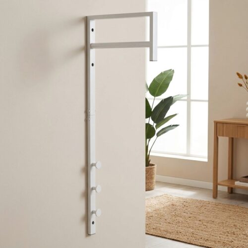 Trento Tøjstativ i Hvid Fra House Nordic | Metal - 30x82x3 cm - Billede 1