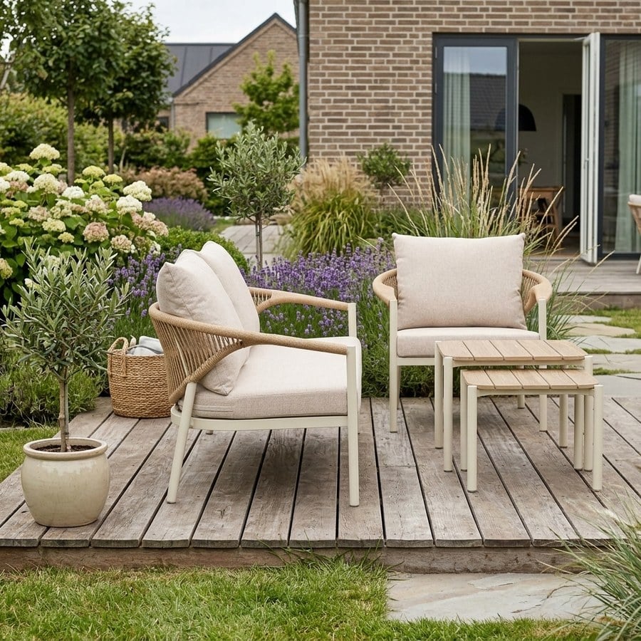 ai-miljoe-2-abela-lounges-t-i-sand-natur-fra-house-nordic-s-t-af-4-med-hynder-222125 Abela Loungesæt i Sand/Natur fra House Nordic | Sæt af 4 med hynder - Billede 2
