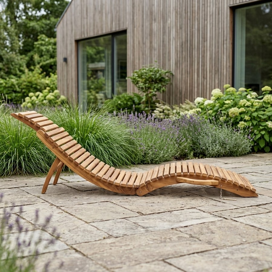 ai-miljoe-2-arrieta-liggestol-i-teaktr-fra-house-nordic-l160xb50xh25cm-208113 Arrieta Liggestol i Teaktræ fra House Nordic | L160xB50xH25cm - Billede 2