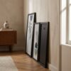 Aspen Rammesæt i Sort MDF & Glas fra House Nordic | 3 Rammer - Billede 2