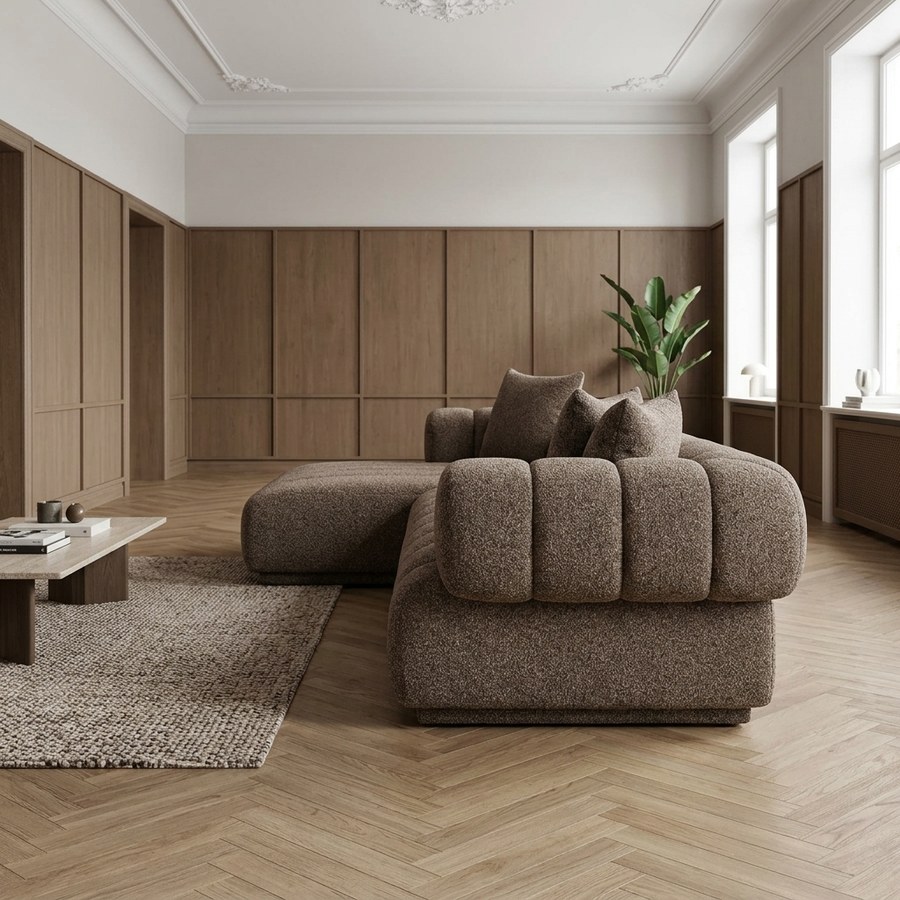 ai-miljoe-2-aurora-loungesofa-i-brun-fra-house-nordic-104-160x293x68cm-222392 Aurora Loungesofa i Brun fra House Nordic | 104-160x293x68cm - Billede 2
