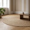 ai-miljoe-2-bombay-t-ppe-i-naturflet-fra-house-nordic-150cm-208271 Bombay Tæppe i Naturflet fra House Nordic | Ø150cm - Billede 2