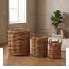 ai-miljoe-2-burton-kurve-af-naturfarvet-rattan-s-t-af-3-fra-house-nordic-38-50-62xh36-43-53cm-194471 Burton Kurve af Naturfarvet Rattan | Sæt af 3 fra House Nordic | Ø38/50/62xH36/43/53cm - Billede 2