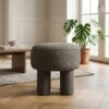 ai-miljoe-2-canberra-puf-i-koksgr-polyester-fra-house-nordic-43xh43cm-208167 Canberra Puf i Koksgrå Polyester fra House Nordic | Ø43xH43cm - Billede 2