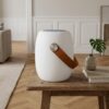 ai-miljoe-2-cardiff-led-lampe-med-l-derstrop-og-h-jtaler-fra-house-nordic-18x21-cm-genopladelig-175004 Cardiff LED Lampe med Læderstrop og Højtaler Fra House Nordic | ø18x21 cm - Genopladelig - Billede 2