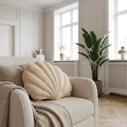 Darling Pude i Beige Polyester fra House Nordic | L45xB35 cm - Billede 2