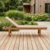 Derby Solseng i Naturfarvet Teak/Polyrattan fra House Nordic | L190xB65xH38cm - Billede 2