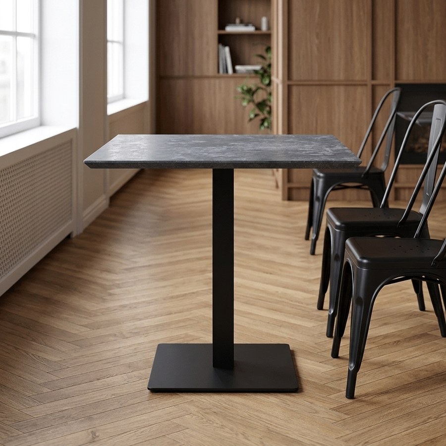Fano Cafebord i Mørk Sten Fra House Nordic | MDF - 70x70x75 cm - Billede 2