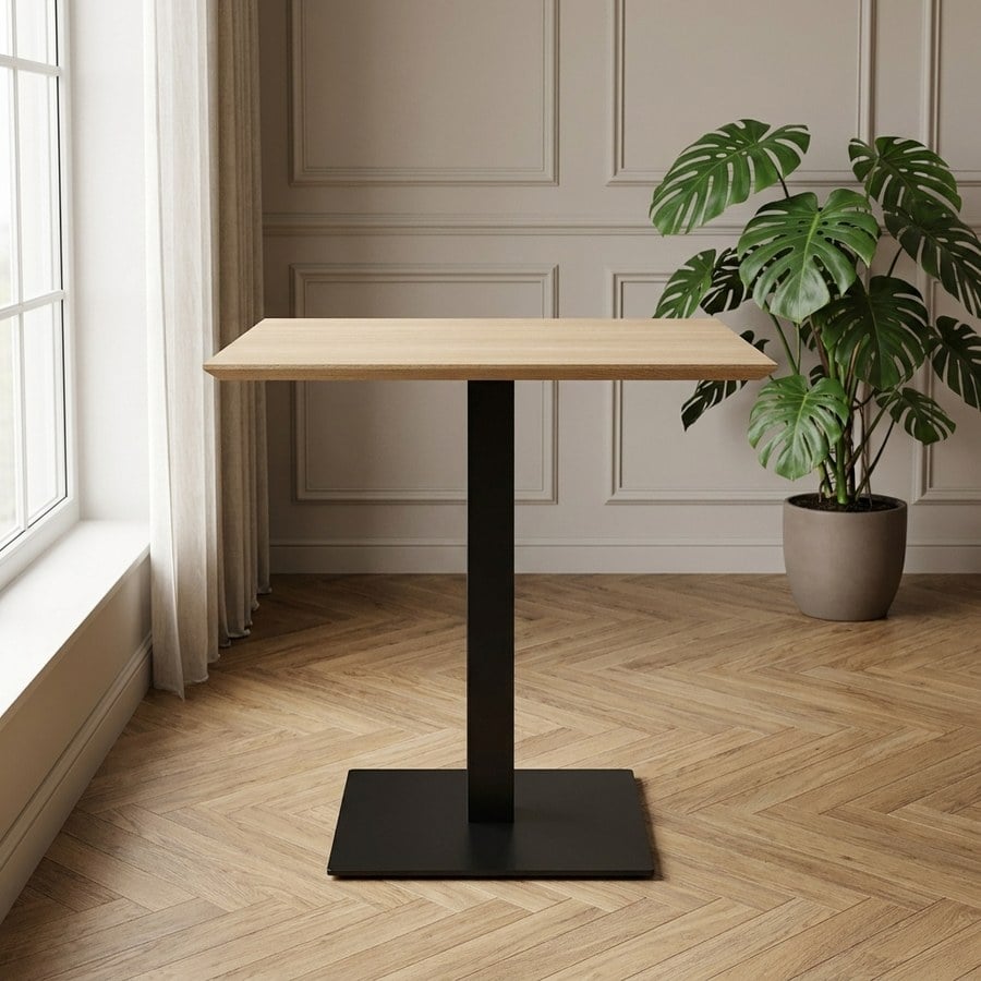Fano Cafebord i Natur Fra House Nordic | MDF - 70x70x75 cm - Billede 2