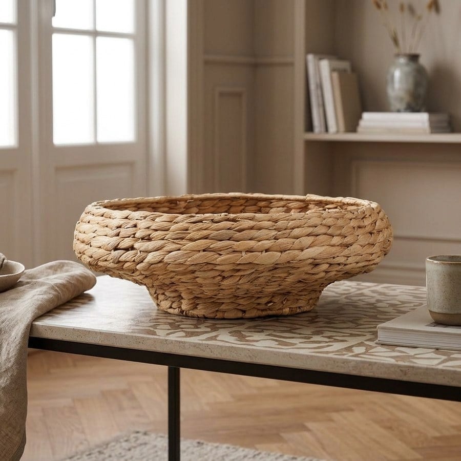 Frellesvig Fad i Natur fra House Nordic | Ø38xH12.5cm - Billede 2