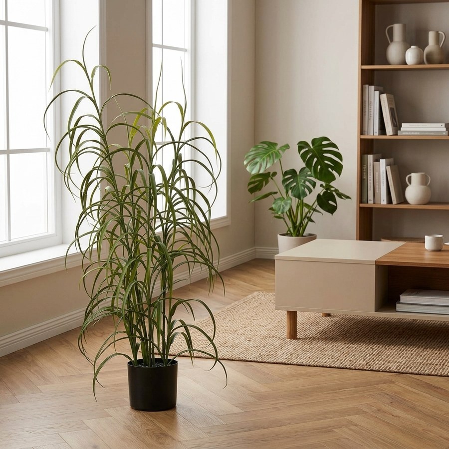 ai-miljoe-2-gr-s-plante-i-gr-n-fra-house-nordic-36x36x89cm-222731 Græs Plante i Grøn fra House Nordic | 36x36x89cm - Billede 2