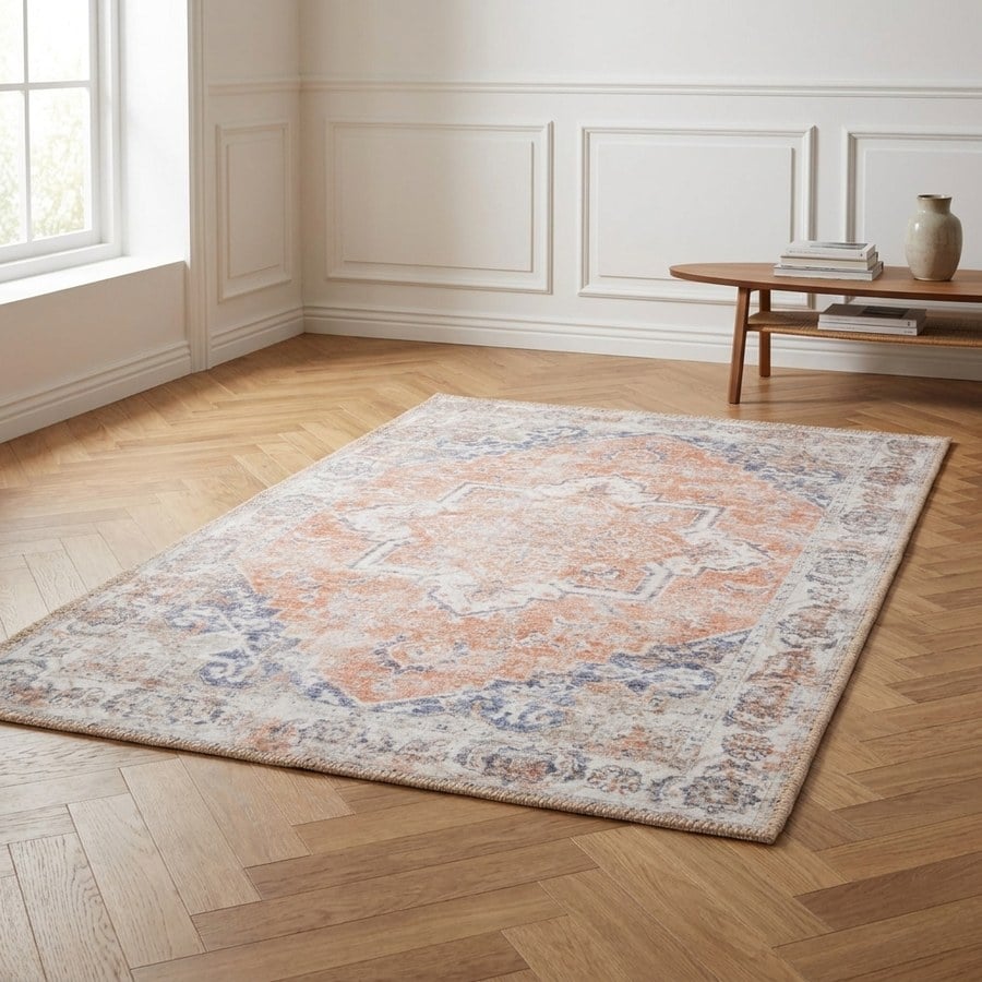 ai-miljoe-2-havana-t-ppe-orange-bl-i-fra-house-nordic-160x230-cm-164494 Havana tæppe orange/blå i Fra House Nordic | 160x230 cm - Billede 2
