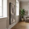 ai-miljoe-2-lipari-l-rredsprint-i-sort-beige-fra-house-nordic-60x90-cm-no-2-175224 Lipari Lærredsprint i Sort/beige Fra House Nordic | 60x90 cm - No.2 - Billede 2