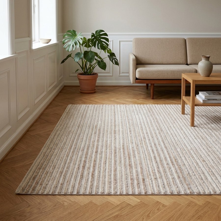 ai-miljoe-2-mango-t-ppe-i-uld-og-bomuld-fra-house-nordic-160x230-cm-163135 Mango Tæppe i uld og bomuld fra House Nordic | 160x230 cm - Billede 2