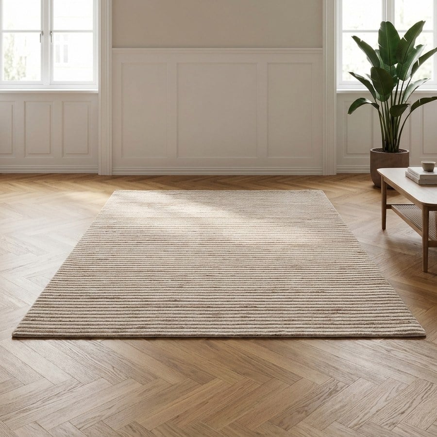 ai-miljoe-2-mango-t-ppe-i-uld-og-bomuld-fra-house-nordic-200x300-cm-163170 Mango Tæppe i uld og bomuld fra House Nordic | 200x300 cm - Billede 2