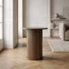 ai-miljoe-2-nola-sidebord-i-r-get-egetr-fra-unique-furniture-50xh55cm-237135 Nola Sidebord i Røget Egetræ fra Unique Furniture | Ø50xH55cm - Billede 2
