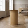 ai-miljoe-2-nola-sofabord-i-natur-egetr-fra-unique-furniture-50xh55cm-237136 Nola Sofabord i Natur Egetræ fra Unique Furniture | Ø50xH55cm - Billede 2