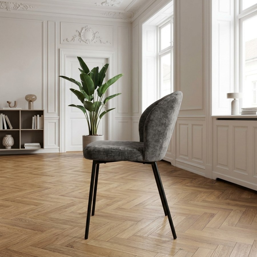 Roanne Spisebordsstol i Sand fra House Nordic | 59x66x80cm - Billede 2