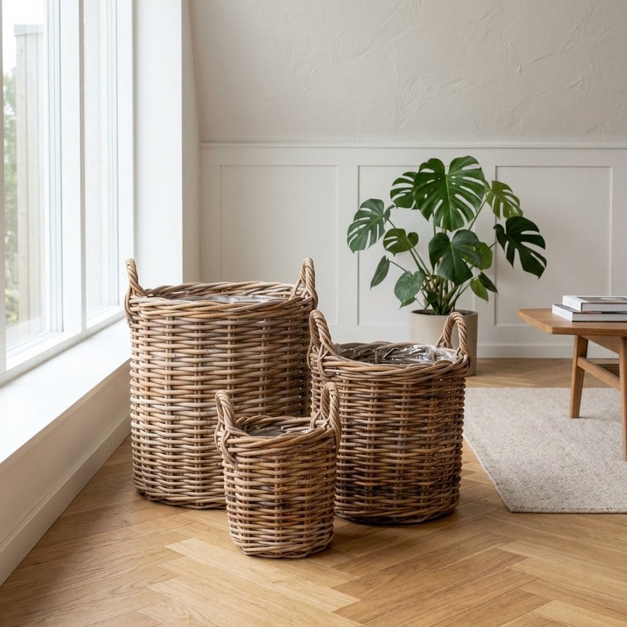 Sema kurve med plastik indvendigt fra House Nordic | 19/30/41x19/30/41x25/38/49 - Billede 2
