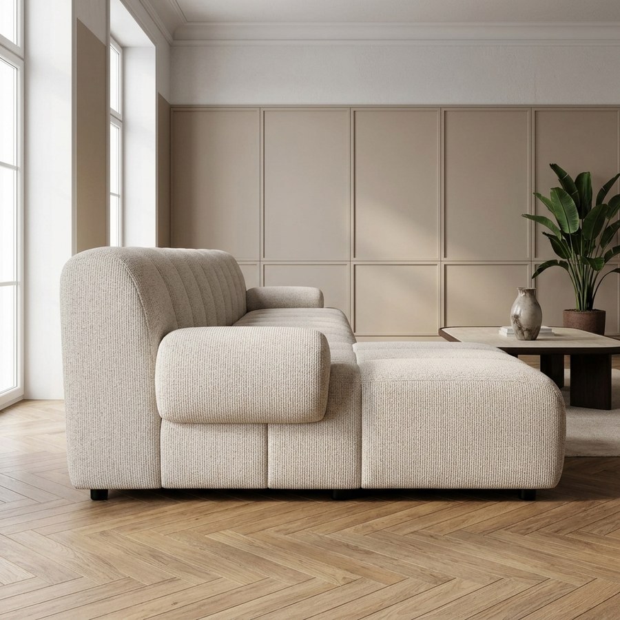 Taza 3,5 personers modulsofa i Sand fra House Nordic | 95-175x275x77cm - Billede 2