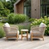 ai-miljoe-2-terracina-havem-bels-t-med-ben-i-massiv-akacietr-hvid-bordplade-inkl-beige-hynder-fra-house-nordic-bord-2-loungestole-194672 Terracina Havemøbelsæt med Ben i Massiv Akacietræ & Hvid Bordplade inkl. Beige Hynder fra House Nordic | bord + 2 Loungestole - Billede 2