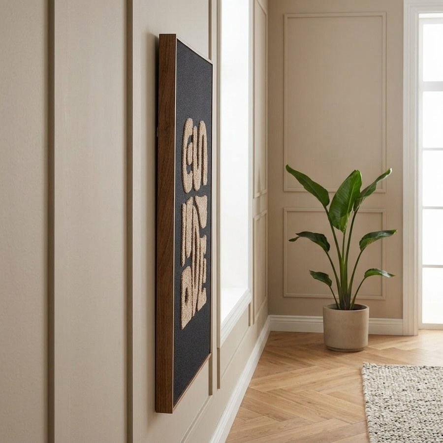 Tine Tufted Vægdekoration i Natur fra House Nordic | 50x70x2.5cm - Billede 2
